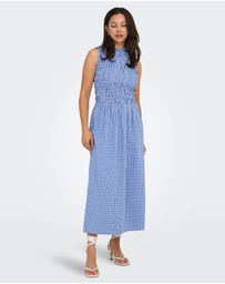 ONLY - Tamari Smock Check Dress