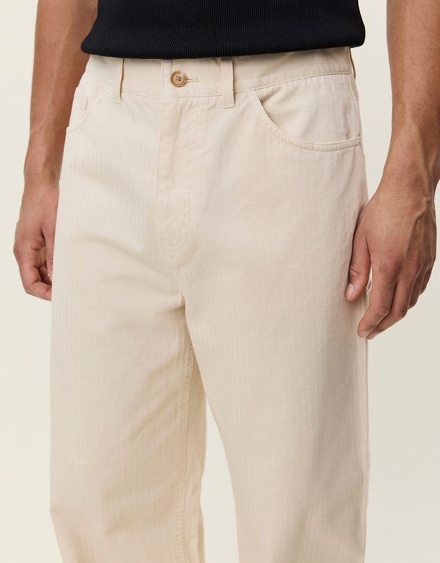 Les Deux - Roi Carpenter Herringbone Pants
