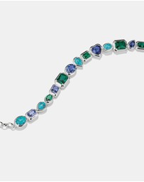 THOMAS SABO - THOMAS SABO Bracelet with Blue-Green Stones Silver