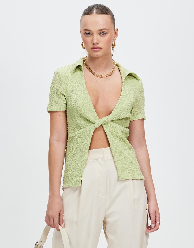 Third Form - Waffle Twist Shirt