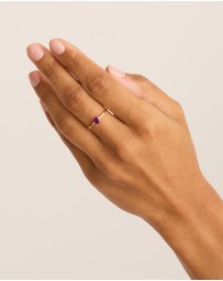 By Charlotte - Gold Kindred July Ring