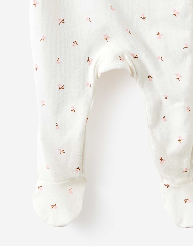 Cotton On Kids - Organic Cross Over Zip Romper