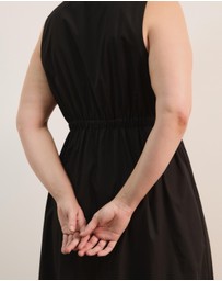 Atmos&Here Curvy - Ida Cotton Poplin Midi Dress