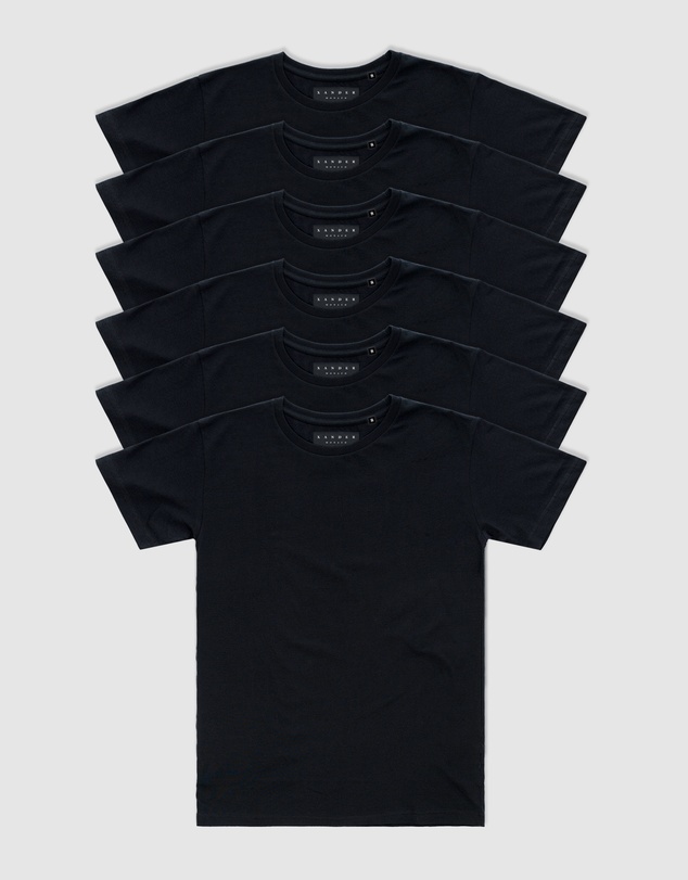 Xander - 6-Pack Blanc Tee - Youth