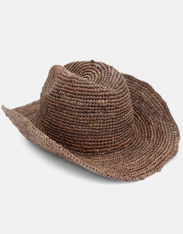 Morgan & Taylor - Rowyn Relaxed Cowboy Fedora in Brown