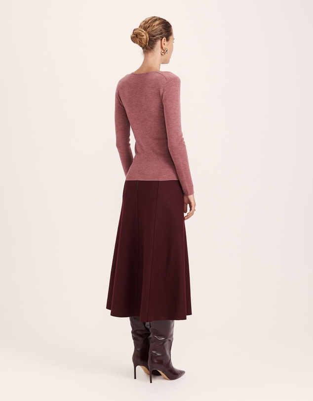 SABA - Janet Merino Wool Scoop Neck Knit