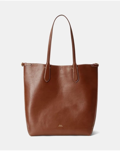 Polo Ralph Lauren - Bellport Leather North-South Tote Bag
