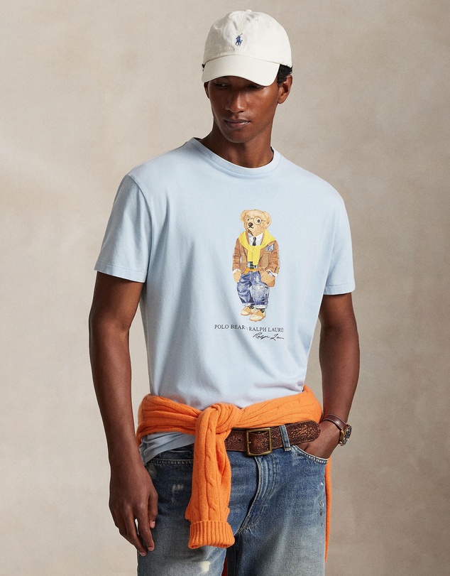 Polo Ralph Lauren - Custom Slim Fit Polo Bear T-Shirt