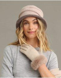 Morgan & Taylor - Renata Wool Cloche Hat