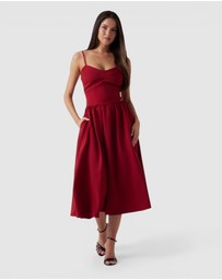 GUESS - Sophie Sleeveless Midi Dress
