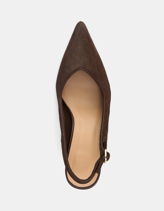 Wittner - Lilly Hair-on Leather Slingbacks