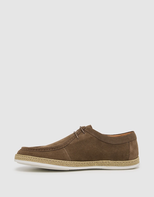 Oxford - Dorian Espadrille Suede Wallaby