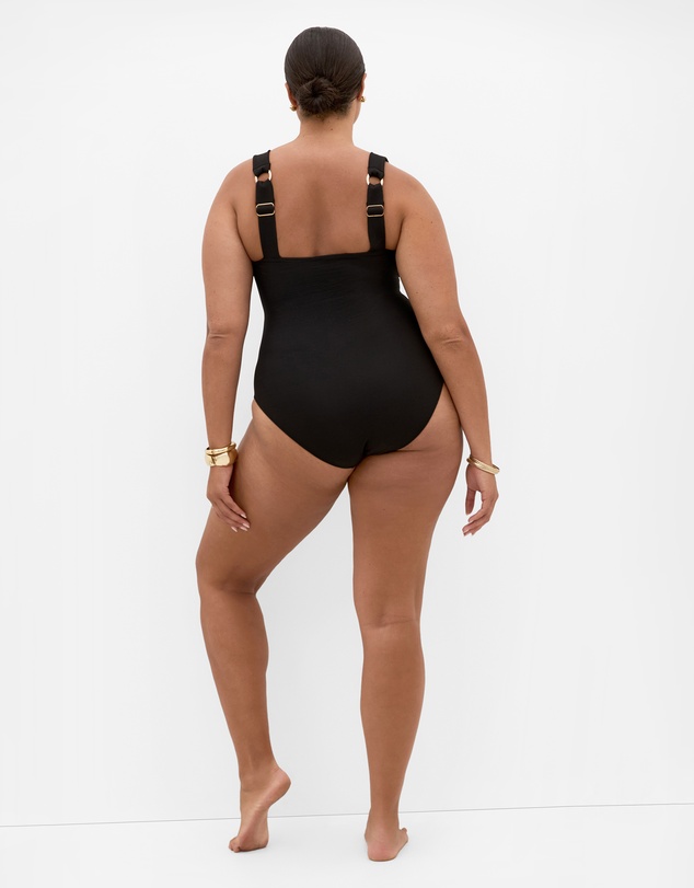 City Chic - Plus size Paradiso 1 Piece - black