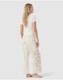 Rolla's - Pointelle Tee - White