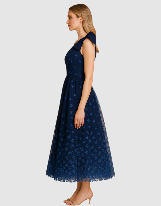 Romance by Honey and Beau - Vaelrie Bow Maxi