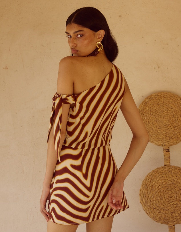 Seven Wonders - Montie Off Shoulder Mini Dress