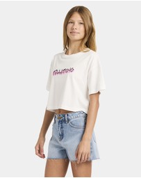 Billabong - Girls 6 to 16 Say My Name Oversized T-Shirt
