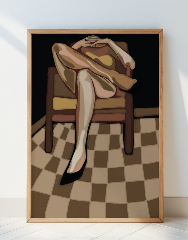 Olive et Oriel - KH Studio - After the Party by Karla Hyman Art Print