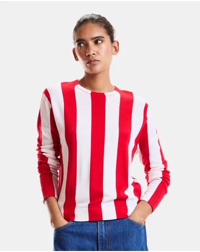Cynthia Rowley - Sideline Striped Sweater