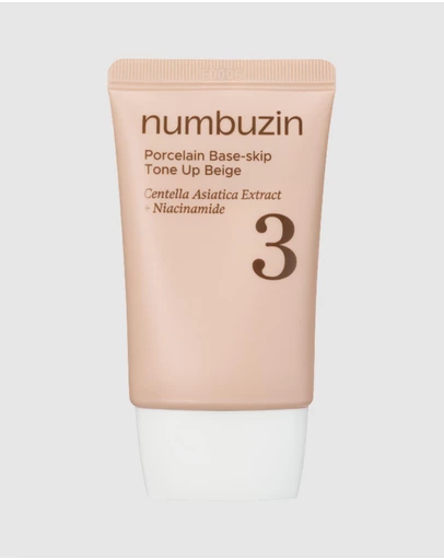 NUMBUZIN - No.3 Porcelain Base-skip Tone Up Beige
