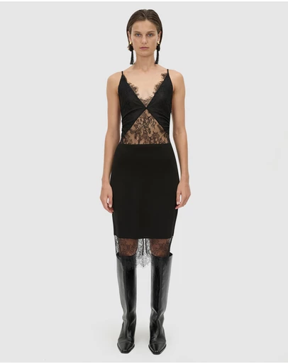 CAMILLA AND MARC - Cora V Neck Lace Bodysuit