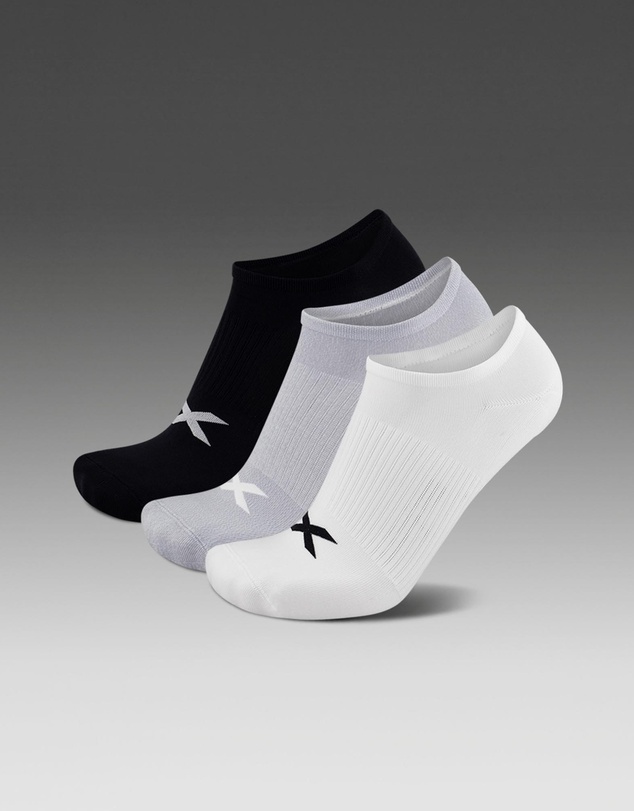 2XU - Invisible Socks 3-Pack