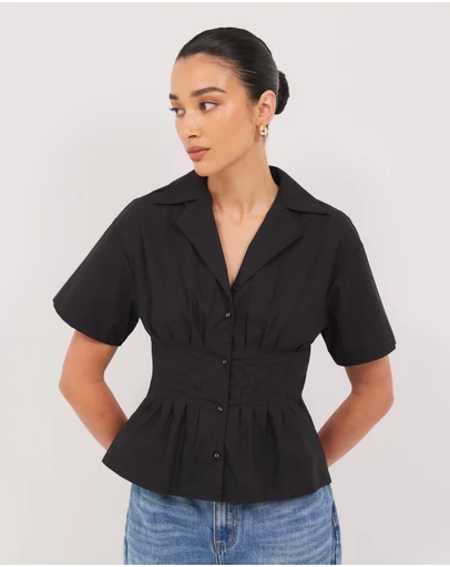 Calli - Liv Tucked Shirt