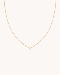 Astrid & Miyu - Essential Crystal Pendant 18ct Gold Plated Necklace