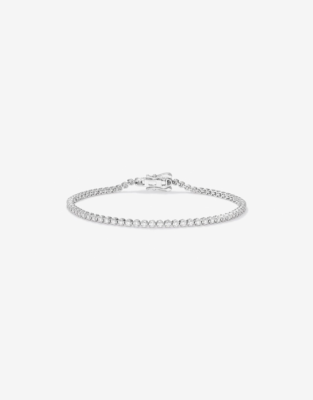 Michael Hill - 1.00 Carat TW Laboratory-Grown Diamond Tennis Bracelet in Sterling Silver