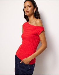 AERE - Ari Textured Knit Top