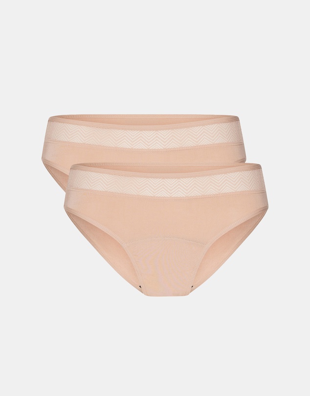 Modibodi - Sensual Period Underwear Bikini Light Absorbency 2 Pack