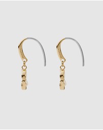 Skagen - Moderne Stak Gold-Tone Earring