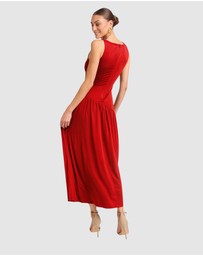 Honey and Beau - Lorena Drop Bodice Dress