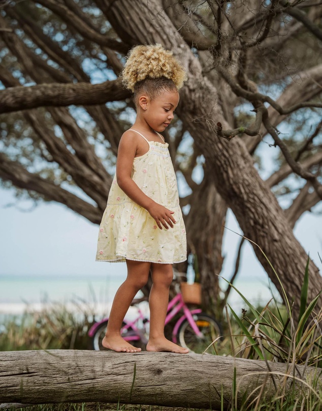 Bebe by Minihaha - Pia All Over Embroidery Dress - Kids