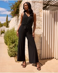 Miraclesuit Shapewear - Jesi Hidden Shapewear Wide Leg Jumpsuit