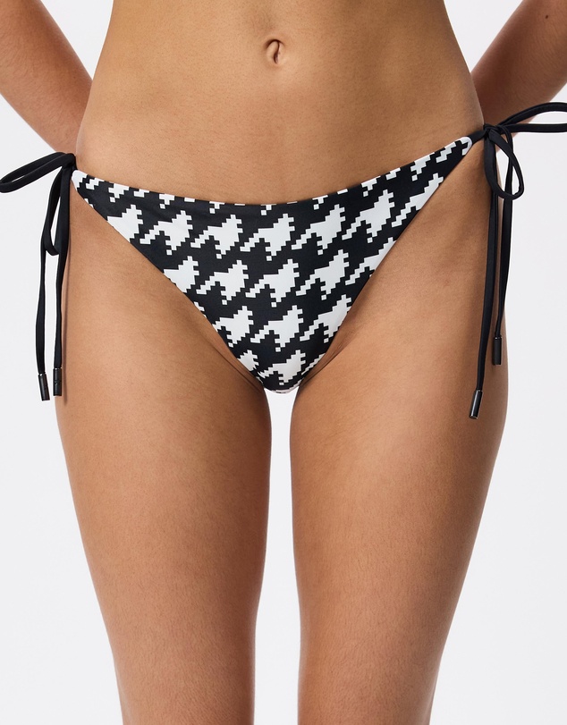 Perfect Moment - Houndstooth Pm Bikini Top