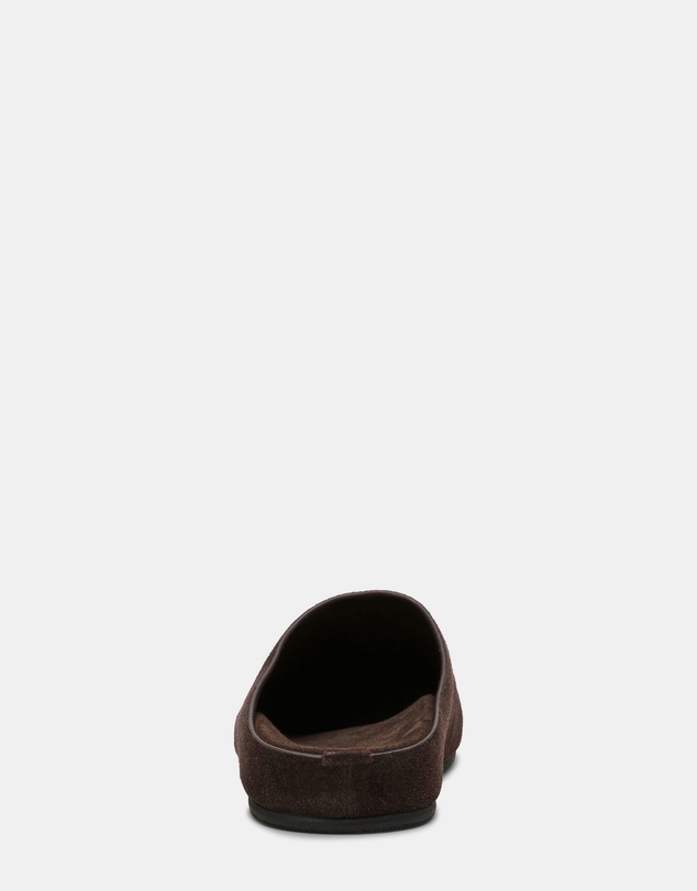 Steve Madden - Fern Brown Suede Mule Flats
