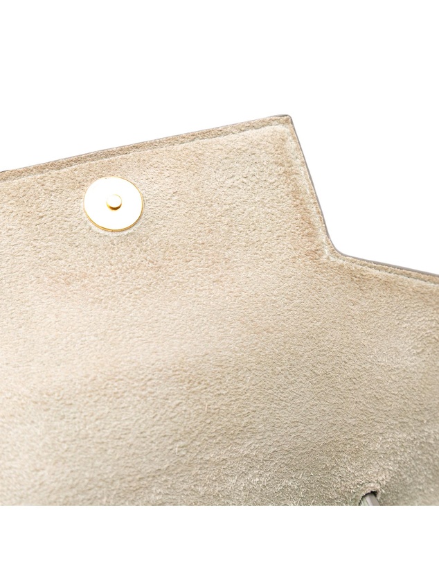 Pre-Loved by Azura Reborn - Pre-Loved celine Refined Grained Leather Handbag with Top Handle and Adjustable Shoulder Strap
