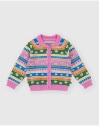 Goldie + Ace - Flutter By Knit Cardigan - Babies-Kids