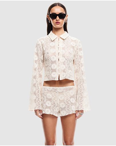 Cream Floral