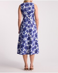 David Lawrence - Evelyn Stretch Linen Dress