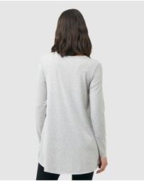 Ripe Maternity - Raw Edge Nursing Top