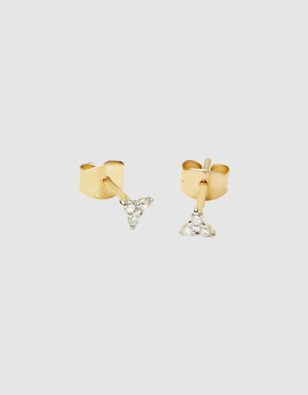 Luna Rae - Solid Gold - Diamond Dancer Earrings