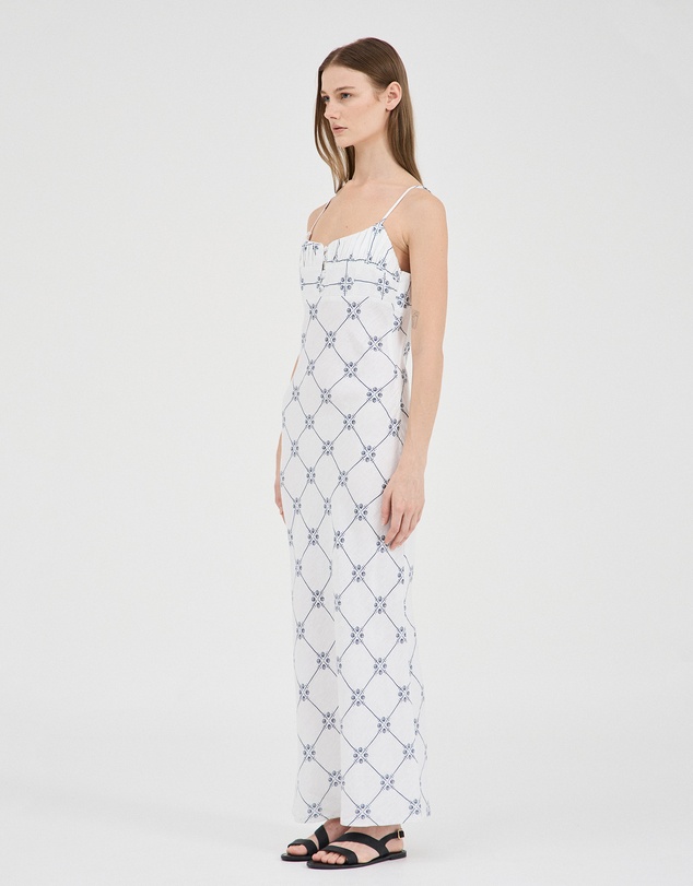 FRIEND of AUDREY - The Linen Seashell Dress
