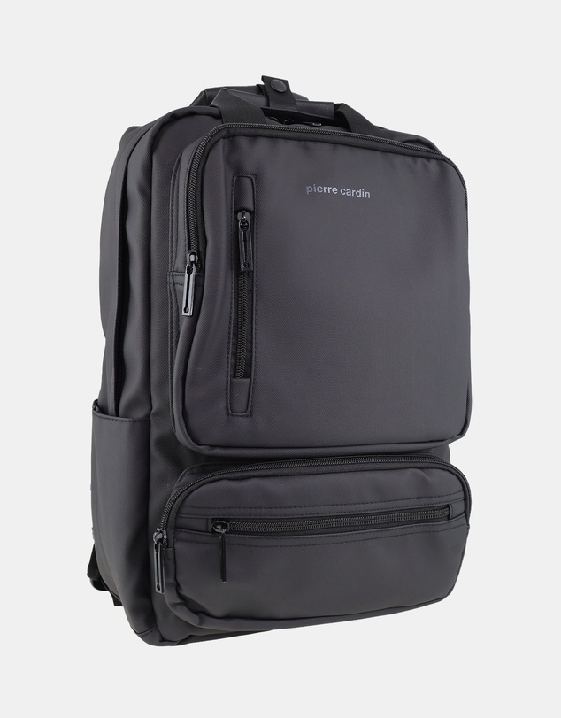 Pierre Cardin - Pierre Cardin Mens Nylon Computer/Business Backpack