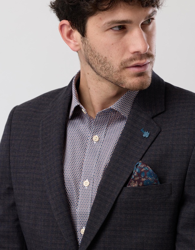 Brooksfield - Tonal Winter Check Blazer