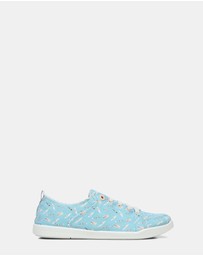 Vionic - Pismo Casual Sneaker - Porcelain Blue Fun Sun