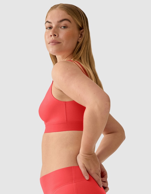 Naturana - Back & Side Smoothing Wirefree Crop Top Bra