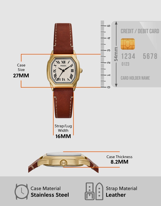 Fossil - Harlow Brown Analogue Watch