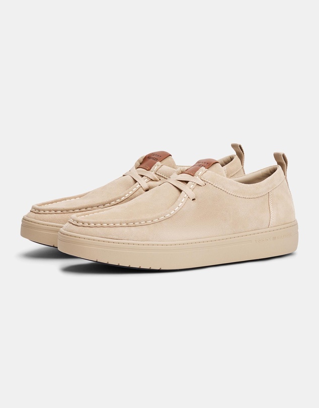 Tommy Hilfiger - Modern Light Suede Moc Toe Shoes - Men's